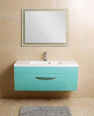 Vanities مبلمان حمام معاصر با Tops آشکار درب دریاچه آبی رنگی